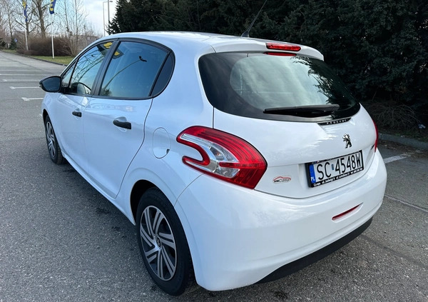 Peugeot 208 cena 17999 przebieg: 188800, rok produkcji 2014 z Częstochowa małe 562